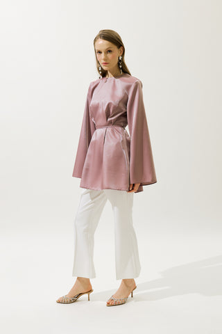 Hana Organza Bluz Leylak