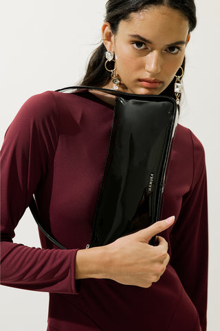 Reny Patent Bag Black