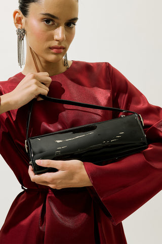 Prism Patent Bag Black