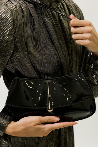 Patent Buckle Bag Black