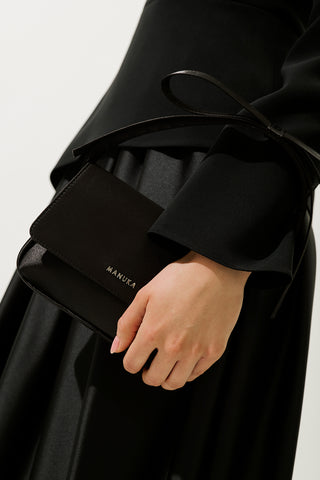 Bow-Detail Bag Black