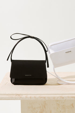 Bow-Detail Bag Black