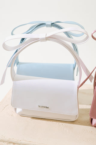 Bow-Detail Bag Ecru