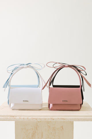 Bow-Detail Bag Powder