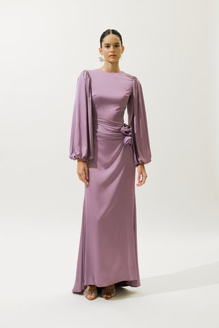 Leona Evening Dress Lilac