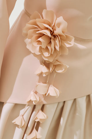 Floral Cluster Belt Powder