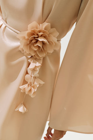 Floral Cluster Belt Powder