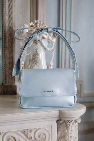 Bow-Detail Bag Blue