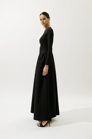 Lora Evening Dress Black