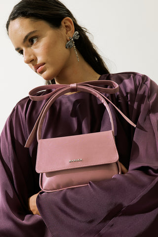 Bow-Detail Bag Powder