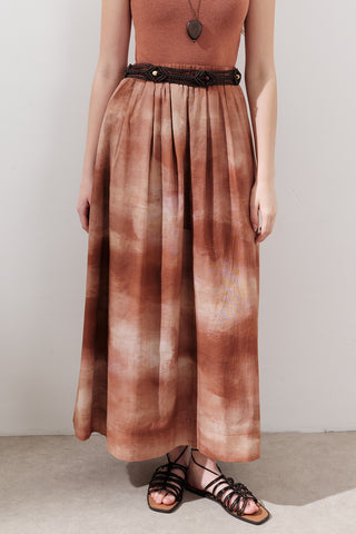 Lightweight Patterned Cotton Skirt Tile