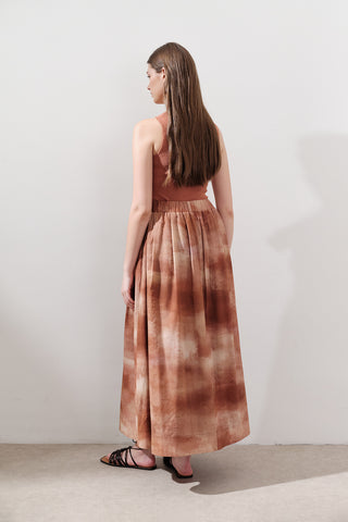 Lightweight Patterned Cotton Skirt Tile