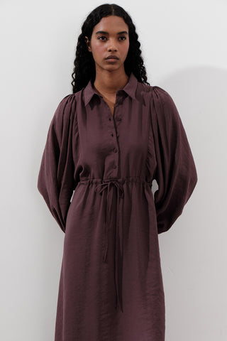 Tencel Fluid Dress Purple