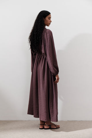 Tencel Fluid Dress Purple