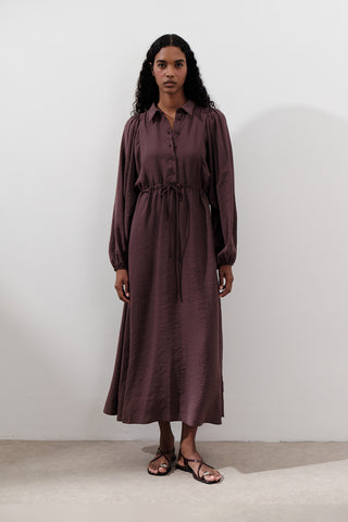 Tencel Fluid Dress Purple