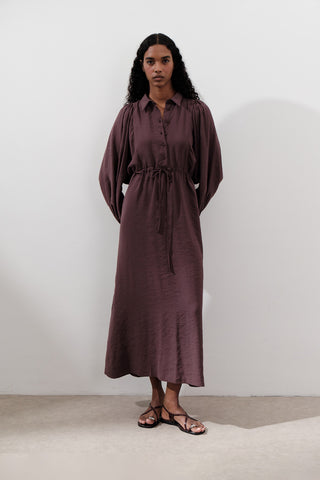 Tencel Fluid Dress Purple