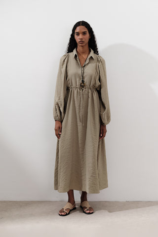 Tencel Fluid Dress Green