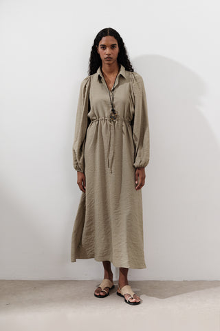 Tencel Fluid Dress Green