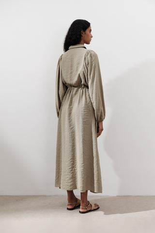 Tencel Fluid Dress Green