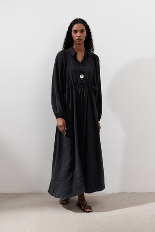 Tencel Fluid Dress Black