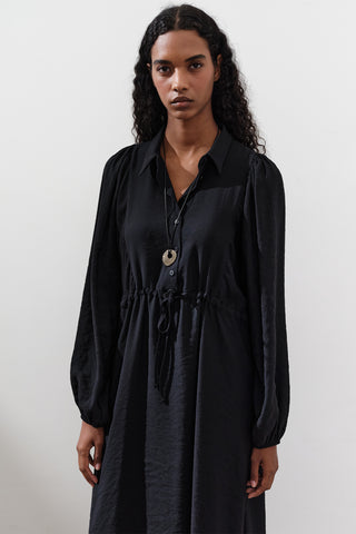 Tencel Fluid Dress Black