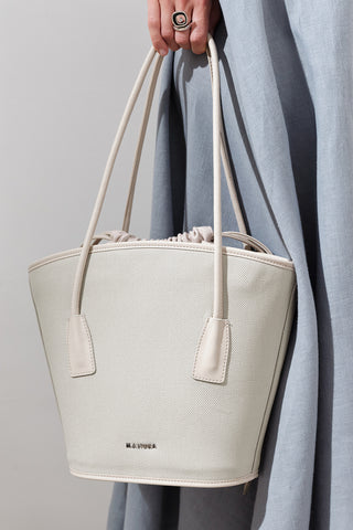 Canvas Bucket Bag Pistachio