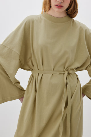 Long Oversized Dress Yellow