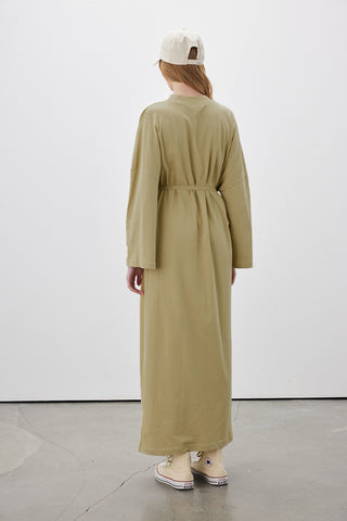 Long Oversized Dress Yellow