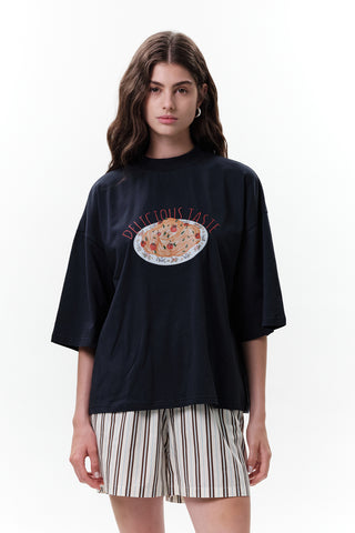Printed Short-Sleeve T-Shirt Pasta