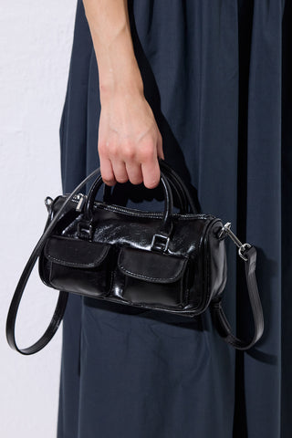 Lenora Pocketed Bag Black Truffle