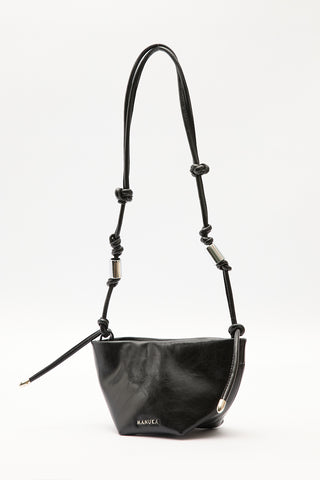 Elora Tie-Detail Bag Black Truffle