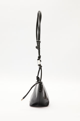 Elora Tie-Detail Bag Black Truffle