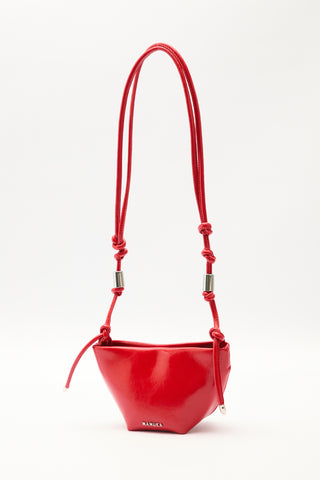 Elora Tie-Detail Bag Strawberry