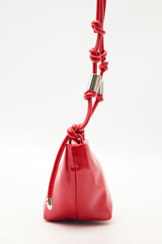 Elora Tie-Detail Bag Strawberry