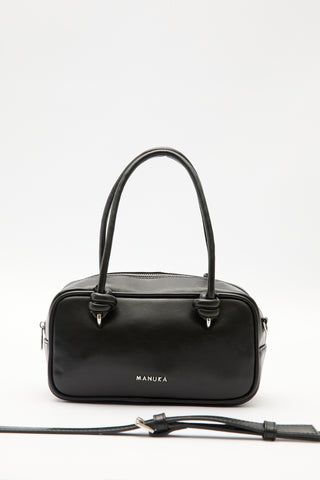 Etre Tie-Detail Bag Black Truffle