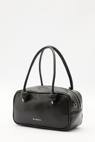Etre Tie-Detail Bag Black Truffle