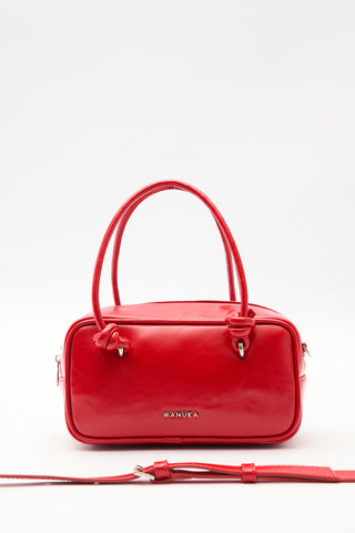 Etre Tie-Detail Bag Strawberry
