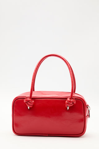 Etre Tie-Detail Bag Strawberry