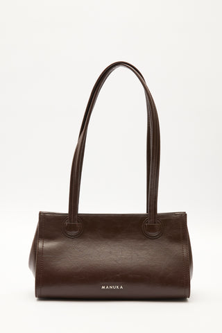 Sunhee Baguette Shoulder Bag Brown
