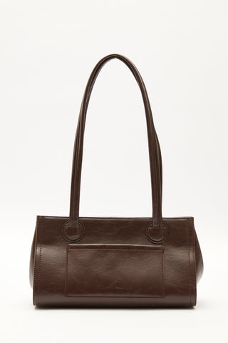 Sunhee Baguette Shoulder Bag Brown