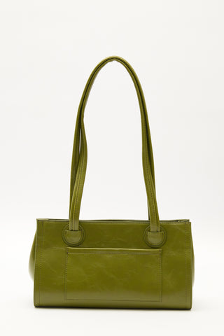 Sunhee Baguette Shoulder Bag Green