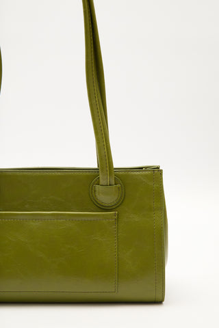 Sunhee Baguette Shoulder Bag Green