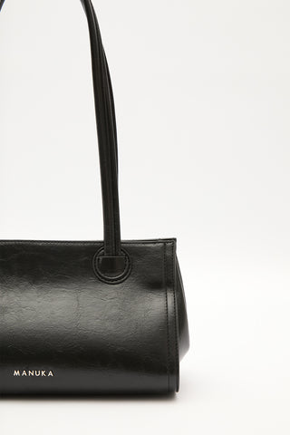 Sunhee Baguette Shoulder Bag Black