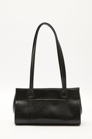 Sunhee Baguette Shoulder Bag Black