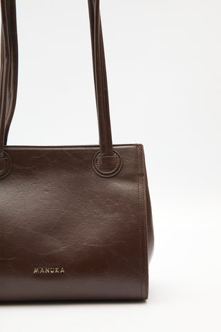 Ryuna Tote Bag Dark Brown
