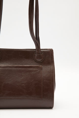Ryuna Tote Bag Dark Brown