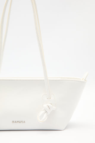 Bonnie Tie-Detail Bag Marshmallow