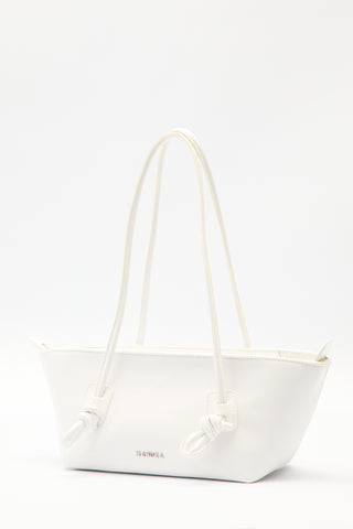 Bonnie Tie-Detail Bag Marshmallow