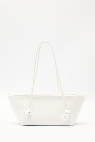 Bonnie Tie-Detail Bag Marshmallow