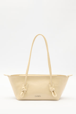 Bonnie Tie-Detail Bag Butter Yellow